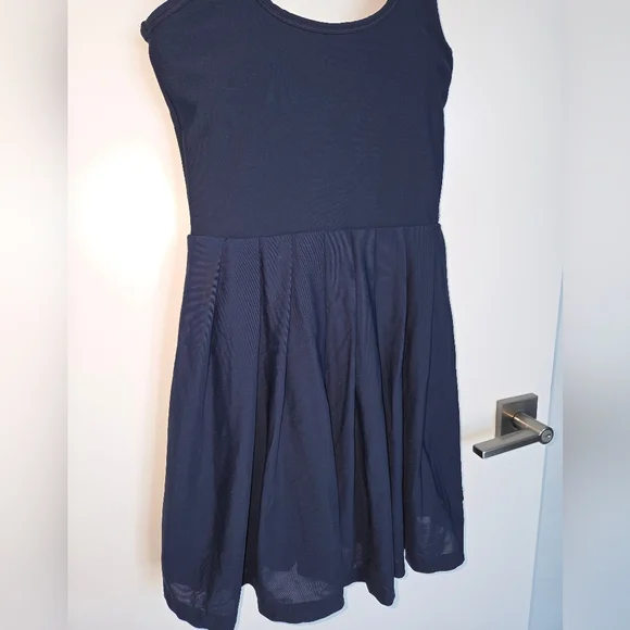 Navy Dress/Jumpsuit Fit-and-Flare - Picture 2 of 8